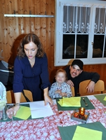 zwei sind SGV Mitglieder: Familie Graf