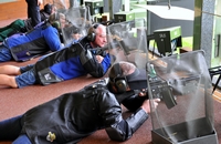 die ersten Ballermänner in action