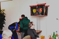 Standartenmontage - noch vor dem DV-Start