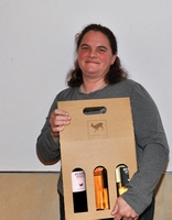 Ehrung f&uuml;r Angela Berner, nach etlichen Jahren scheidende Sch&uuml;tzenstuben-Abwartin