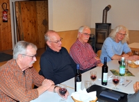 man bleibt noch etwas sitzen....