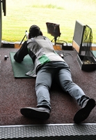 Sascha hat am meisten Erfahrung in Buchs und schiesst als Letzter