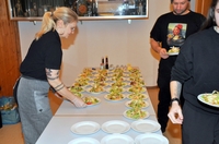 die Vorspeise ist parat