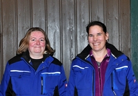 die Neuen: Andrea und Yvonne