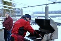 w&auml;rend es draussen raucht - sogar zweimal